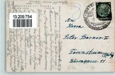 65510 W6270 Idstein 1939 - Gasthaus zur Traube mit Innenansicht AK