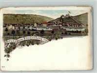 63911 W8763 Klingenberg a. Main 1898 Gebrauchsspuren Gruss aus - Litho AK