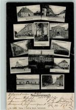 68600 Neuf-Brisach Neubreisach 1907 - Rathausplatz Artilerie Kaserne Paradeplatz Straßburger Tor Infanteriekaserne Straßburgerstraße