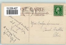 mit Pfeife Merry Christmas Spielzeug AK Weihnachtsmann 1915 Prägedruck