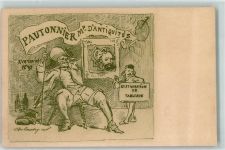 75000 Paris 1900 Künstlerkarte Pautonnier Dantiquites Ruevavin 47 - Tod - Kunstschule