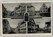 78727 W7238 Oberndorf am Neckar 1916 - Geburtshaus Josephine Scheffel Gedenktafel Josephine Scheffel