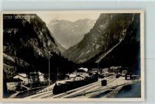 5640 Böckstein Bad Gastein Foto AK Bahnhof