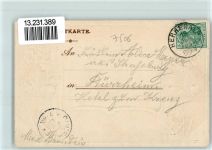 76332 W7506 Bad Herrenalb Prägedruck Herrenalb vom Falkenstein Blumen