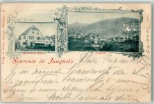 68500 Jungholtz Jungholz 1899 Gebrauchsspuren Gasthaus Holder