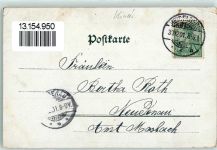 Weinlese Lithographie AK Wein 1901 AK mit Glitzer