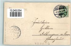 69115 W6900 Heidelberg , Neckar 1904 Prägedruck Heidelberger Schloß Wappen