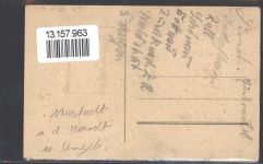 67433 W6730 Neustadt an der Weinstraße AK mit Leporello Mann stürzt von Treppe offener Koffer Ort handschriftlich