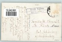 24625 W2351 Großharrie - Landpost Groß Harrie Bauernhaus Scheune Dorfplatz Dorfallee