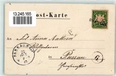 94249 W8373 Bodenmais 1897 Lithographie Rieslochfall Arber Silberberg