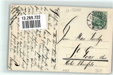 39307 O3280 Genthin 1913 - König- und Parchenstraße