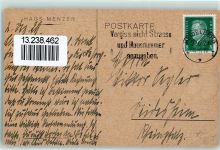 69115 W6900 Heidelberg , Neckar Gebrauchsspuren Haus Menzer Ort lt. Stempel