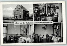 45699 W4352 Disteln , Westf - Gasthaus Backumer Quelle Heinz Sanders Kirchstraße 64