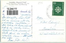 63897 W8760 Miltenberg - Gasthaus Brauerei Frieß Pächter Alois Klein Fachwerkhäuser