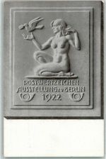 W1000 Berlin, unsortiert Postwertzeichen Ausstellung 1922 Brieftaube Erotik Posthorn Privatganzsache