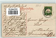 91583 W8813 Schillingsfürst , Mittelfr 1910 - Villa Roth
