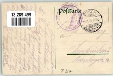 57230 Bitche 1915 Lithographie Festung Preussen Stein Kaserne Freiherr v. Falkenstein Kaserne I. Bahnhof Bayern Denkmal Feldpost WK I II. Ers. Batl. Inf. Regt.