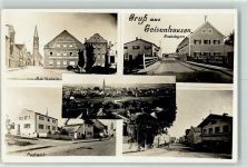 84144 W8315 Geisenhausen , Niederbay - Marktplatz Postamt Dorfstraße