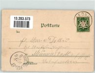 82335 W8137 Leoni , Starnberger See 1900 Gebrauchsspuren Starnberger See Leoni Rottmannshöhe Schloß-Berg Bismarck-Turm