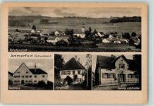 86643 W8859 Ammerfeld Gebrauchsspuren Gasthaus Forsthaus Handlg. J. Schreiber
