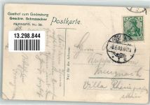 53111 W5300 Bad Godesberg 1909 Gebrauchsspuren Gasthaus Lindengarten