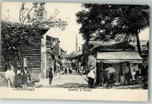 Konstantinopel Istanbul 1911 Foto AK Quartier a Scutari