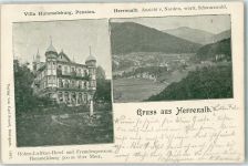 76332 W7506 Bad Herrenalb 1898 - Villa Hummelsburg