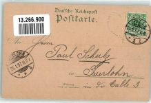29221 W3100 Celle 1897 Gebrauchsspuren Gasthaus Restaurant Sommertheater Wintergarten Berggarten Lithographie