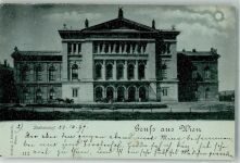 1100 Wien 10. Bezirk, Favoriten 1897 Mondschein Süd- Bahnhof