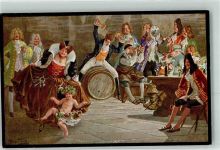 W2800 Bremen Hauffs Fantasien im Ratskeller Wein kl. Weingott AK Thiele, Arthur