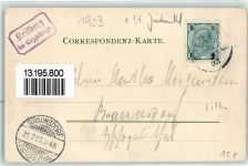 Klinovec Keilberg 1903 Lithographie 1245 m Kaiser Franz Josephs Aussichtsturm Unterkunftshaus Kutsche