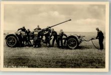 Flak Geschütz Waffen Artillerie WK II 1941 Foto AK