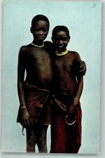 Zwei Freunde Schulkinder in Ruanda D.O.A. Verlag Ev. Missionsgesellschaft b. Bielefeld Afrikan. Volkstyp