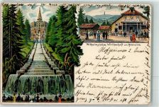 34117 W3500 Wilhelmshöhe 1902 - Gasthaus am Herkules Kaskaden