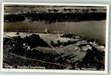 Stettin Szczecin 1939 Foto AK Fliegeraufnahme Strähle Schwimmbad Jungfernberg