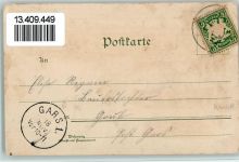 83527 W8092 Haag , Oberbay 1899 Gebrauchsspuren Gruss aus - Litho, Eckknick AK