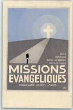 Paris Societe des Missions Evangeliques Mission Künstlerkarte