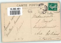 W7990 Friedrichshafen LZ II dirigeable Allemand Zeppelin 1913 Foto AK