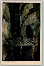 Varone Cascata Varone Zieher, Ottmar Nr. 2694 Diemer, Z. 1900 Lithographie