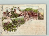 68150 Ribeauville Rappoltsweiler 1897 Gebrauchsspuren Netzgerturm Rappoltstein Giersberg St. Ulrich Carolabad
