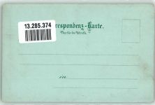 83471 W8240 Berchtesgaden Lithographie / Mondschein Adler Gämse