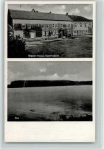 36399 W6494 Nieder-Moos Gebrauchsspuren Gasthaus Metzgerei Zur Post See