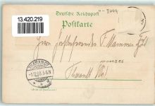 01778 O8244 Geising 1898 Lithographie Mückenthurm