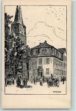 W3250 Hameln Rathaus AK Ubbelohde, O. 1939 Künstlerkarte