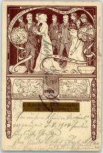 10115 W1000 Tiergarten 1905 Gebrauchsspuren Geselligkeits-Verein 1904 Großer Jahrmarkt