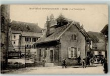 90100 Delle 1919 - Grenze zwischen Frankreich und der Schweiz la Gendamerie