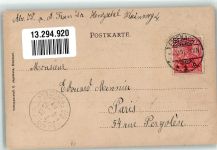 99817 O5900 Eisenach , Thür 1901 - Blick von der Wartburg