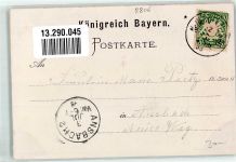 91564 W8806 Neuendettelsau 1898 - Krche Pfarrhaus Diakonissen-Mutterhaus St. Laurentius-Kirche