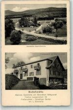 Wildgrund bei Moszczanka - Gasthaus Bischofsmühle L. Burchartz