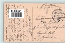 61231 W6350 Bad Nauheim 1916 - Gasthaus Restauration Otto Engel Ort lt. Stempel